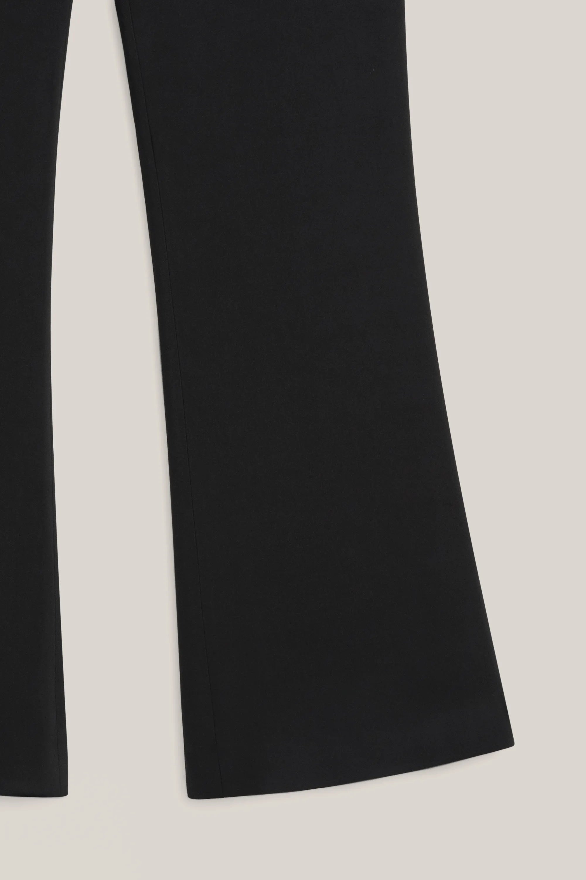 Satin Flare Fit Trousers