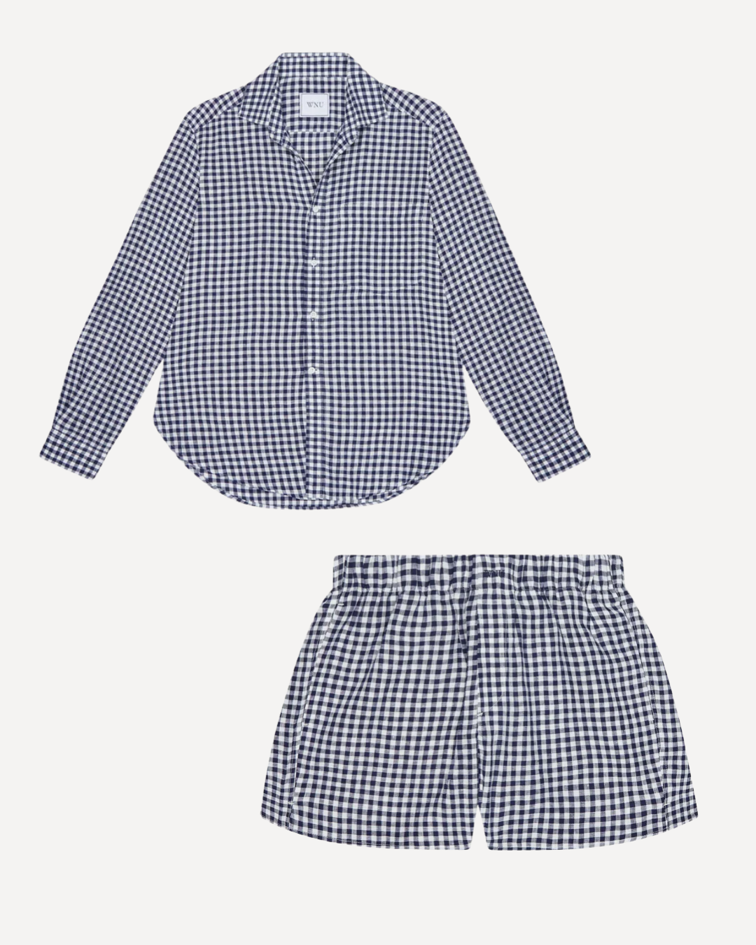 Linen Gingham Set