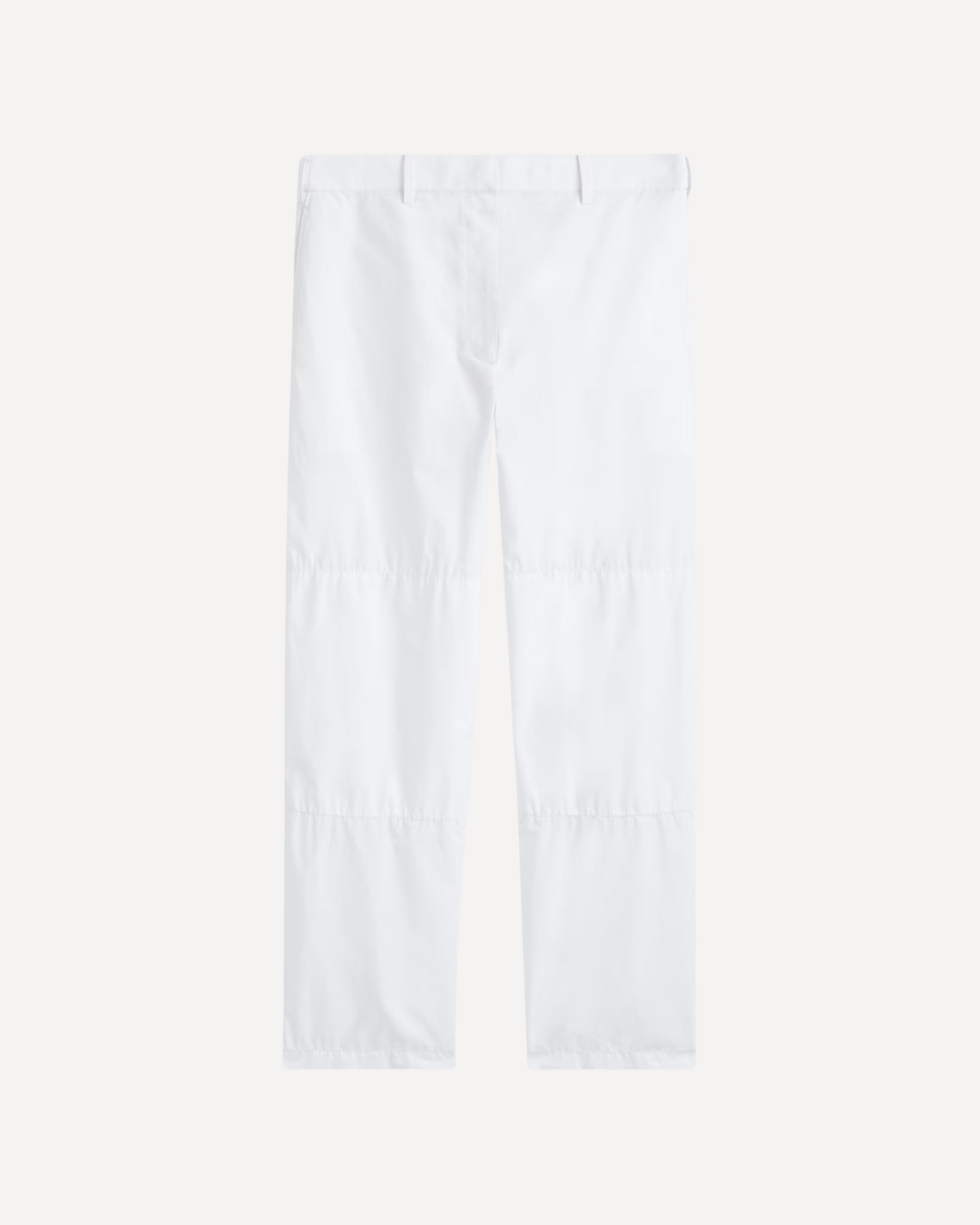 Gathered Panelled Cotton Pants