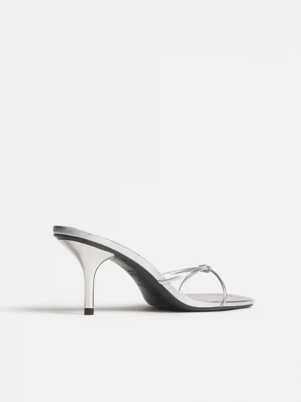 Cooper Silver Heeled Sandal