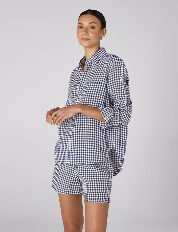 Linen Gingham Set