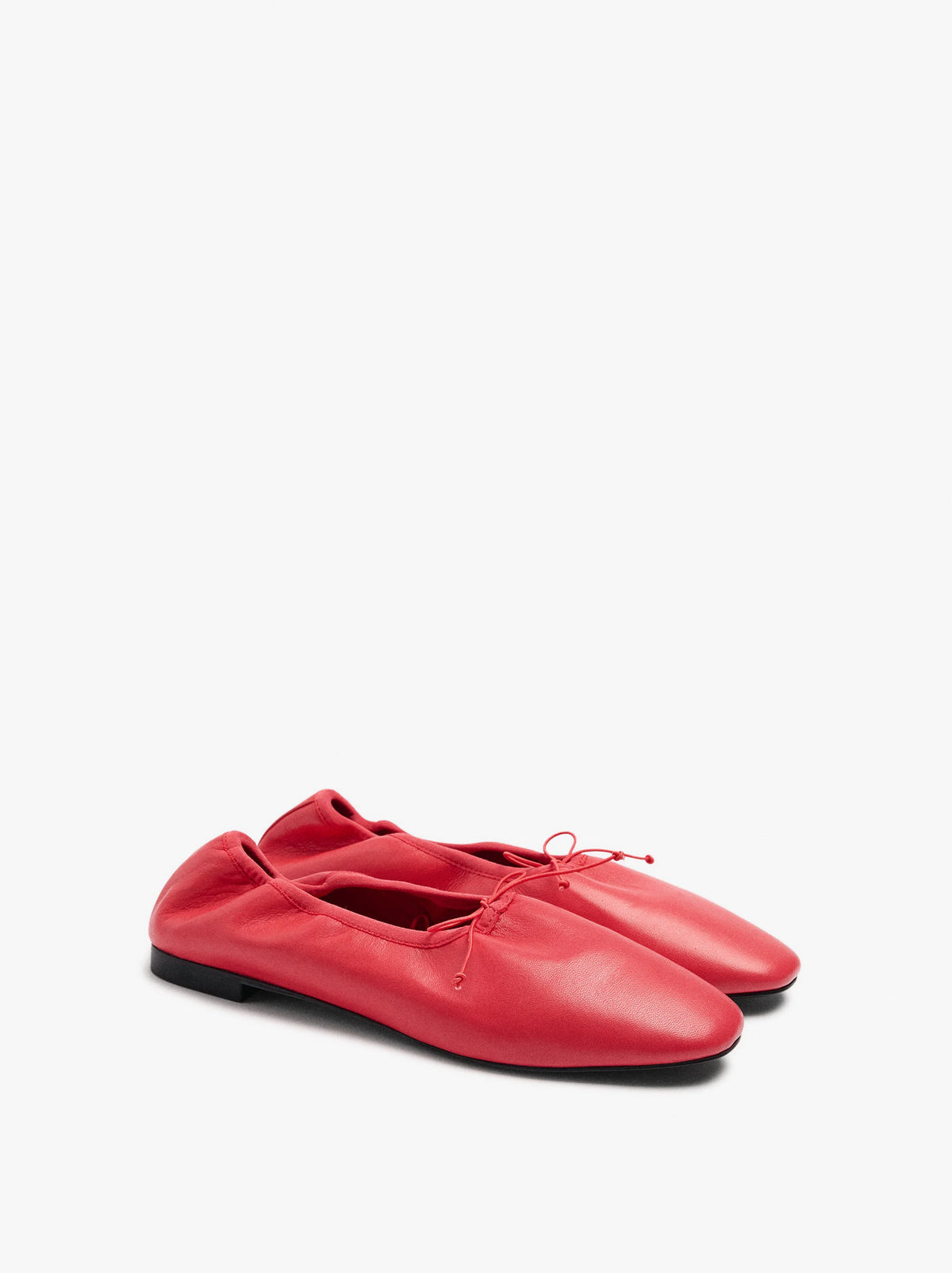 Elasticated Ballet Flats