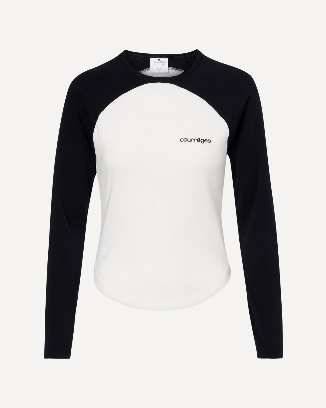 Circle Contrast Cotton T-shirt