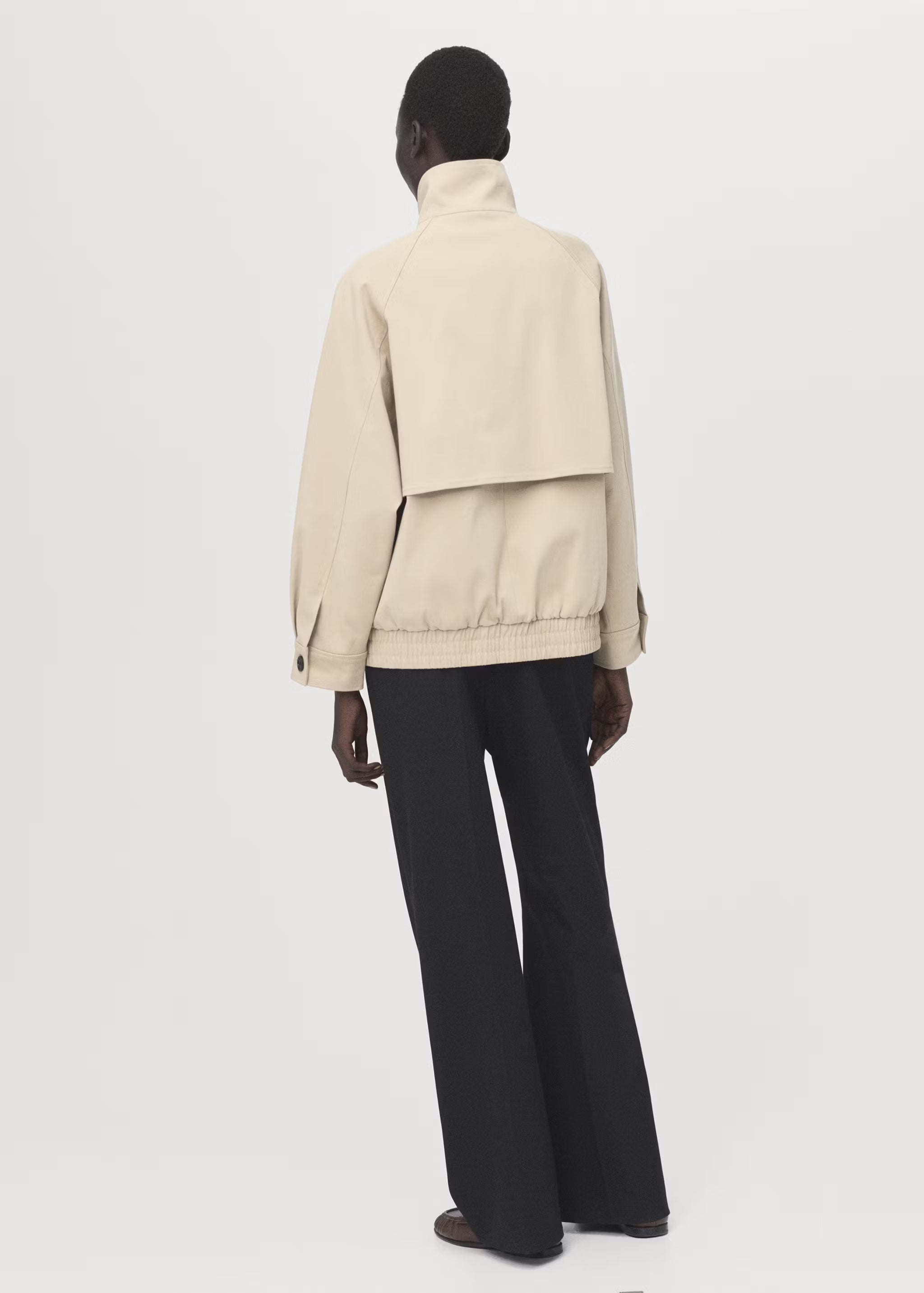 Cotton Jacket with Pockets