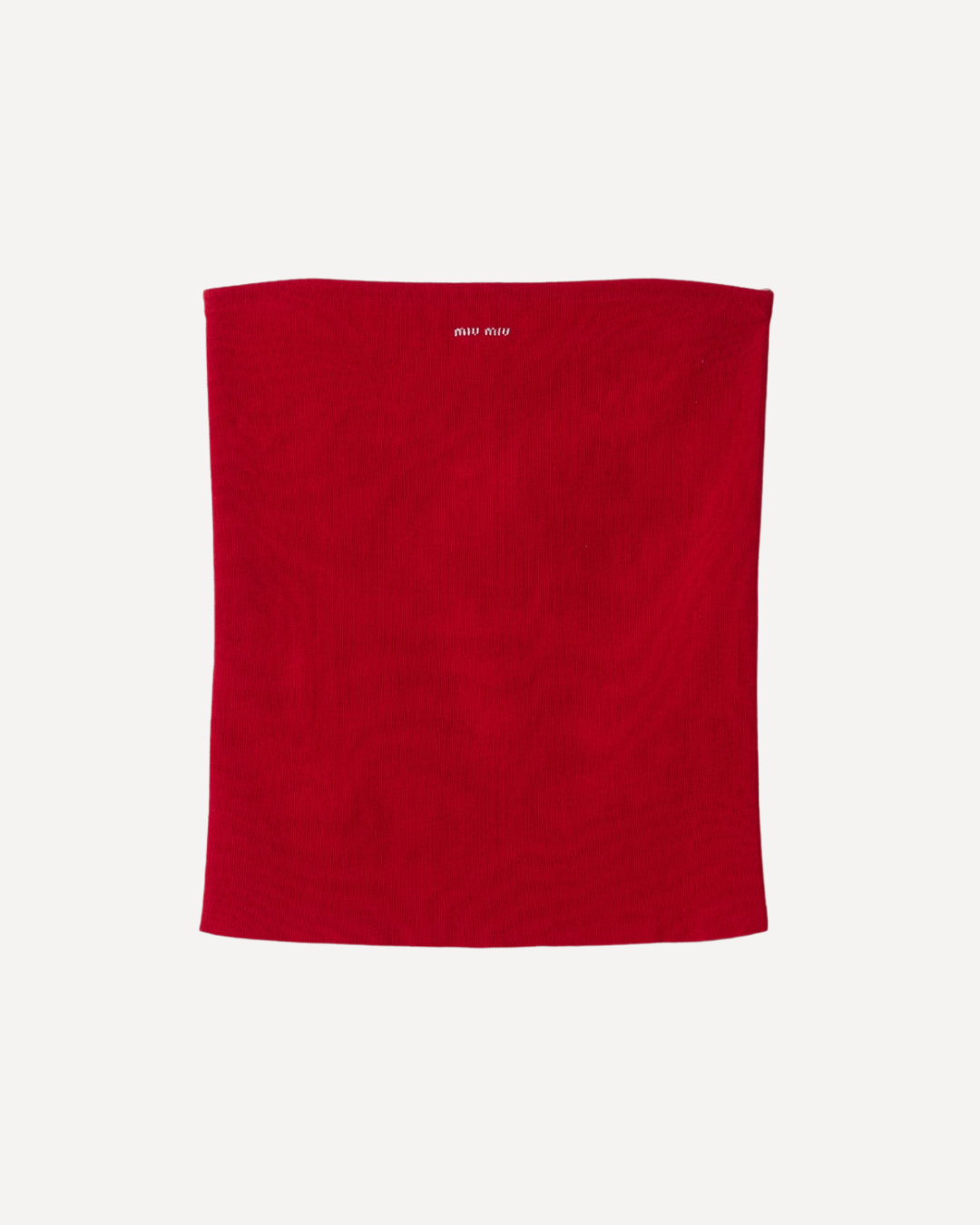 Cotton Knit Tube Top