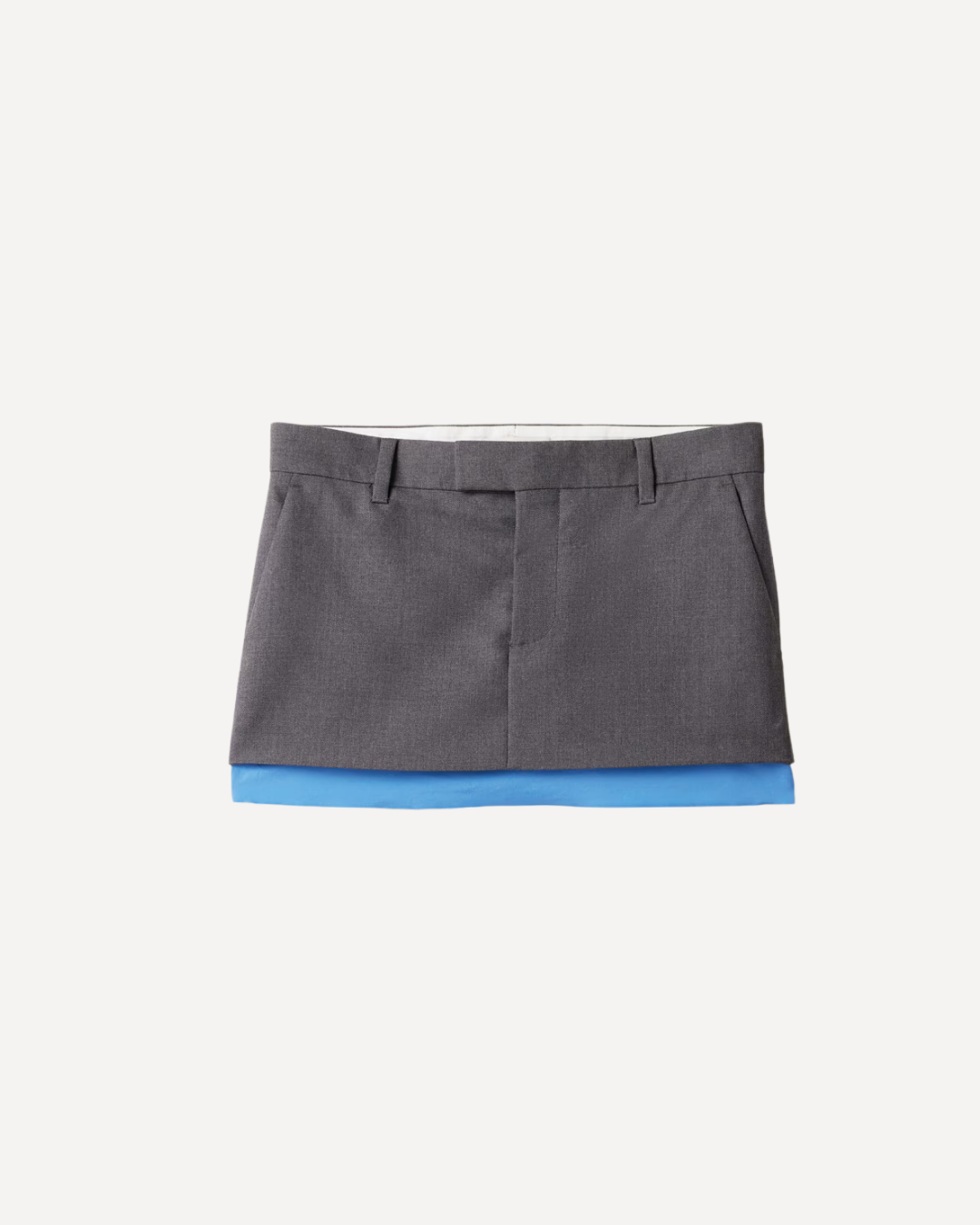Gabardine Miniskirt