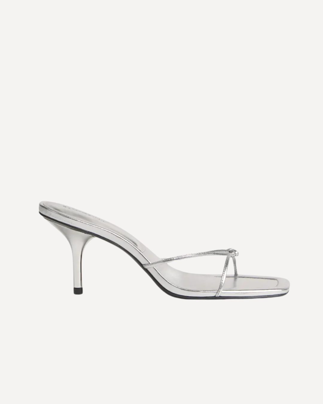 Cooper Silver Heeled Sandal