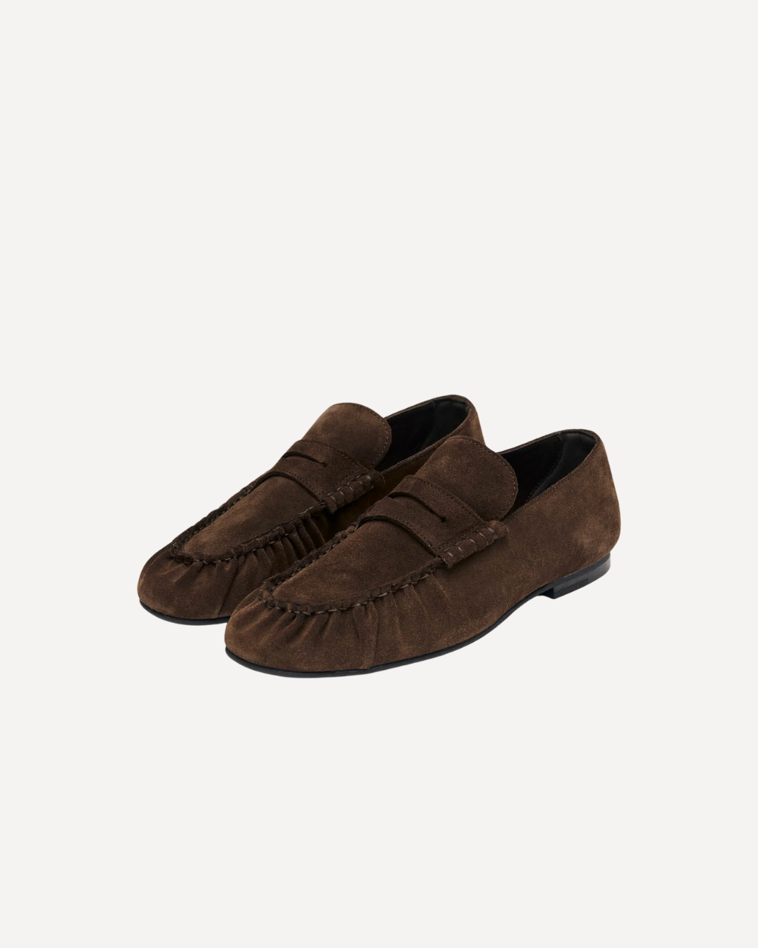 Aven Suede Brown Loafers
