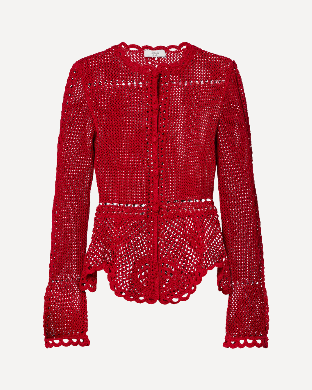 Crochet Cotton Cardigan