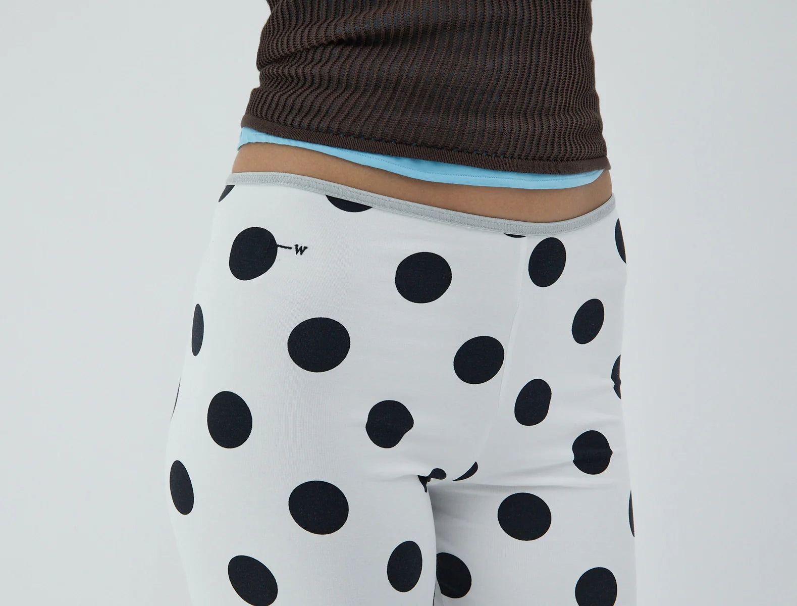 Polka Dot Capri Pants