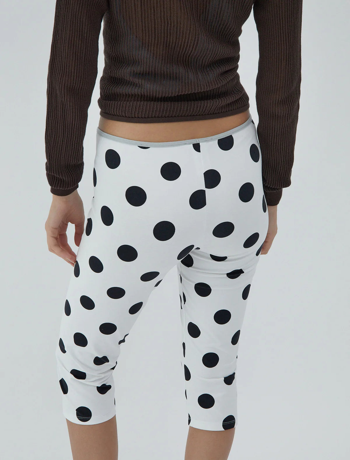 Polka Dot Capri Pants