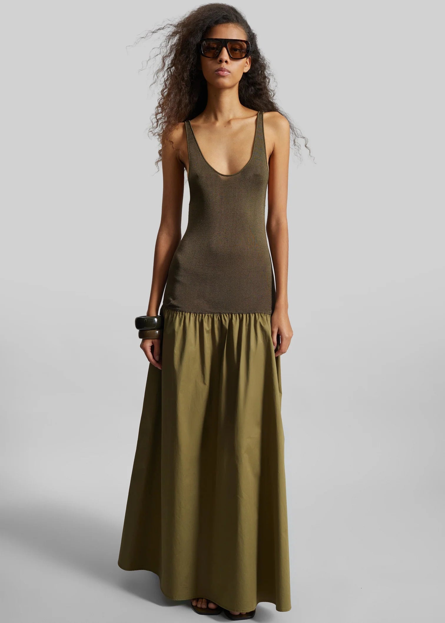 Iliya Drop Waist Maxi Dress