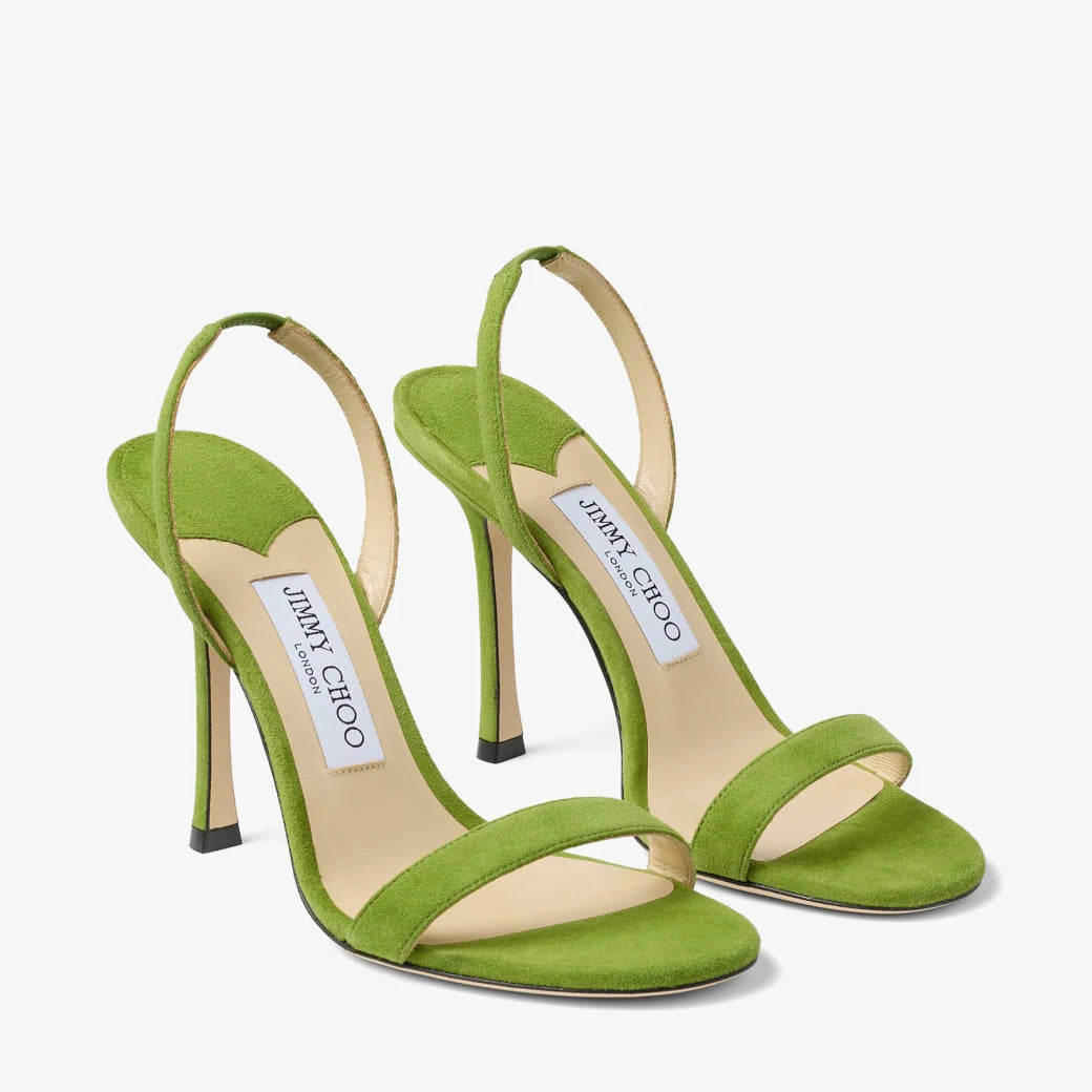 Clover Suede Sandals