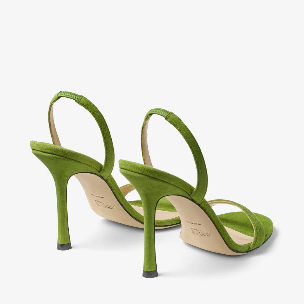 Clover Suede Sandals
