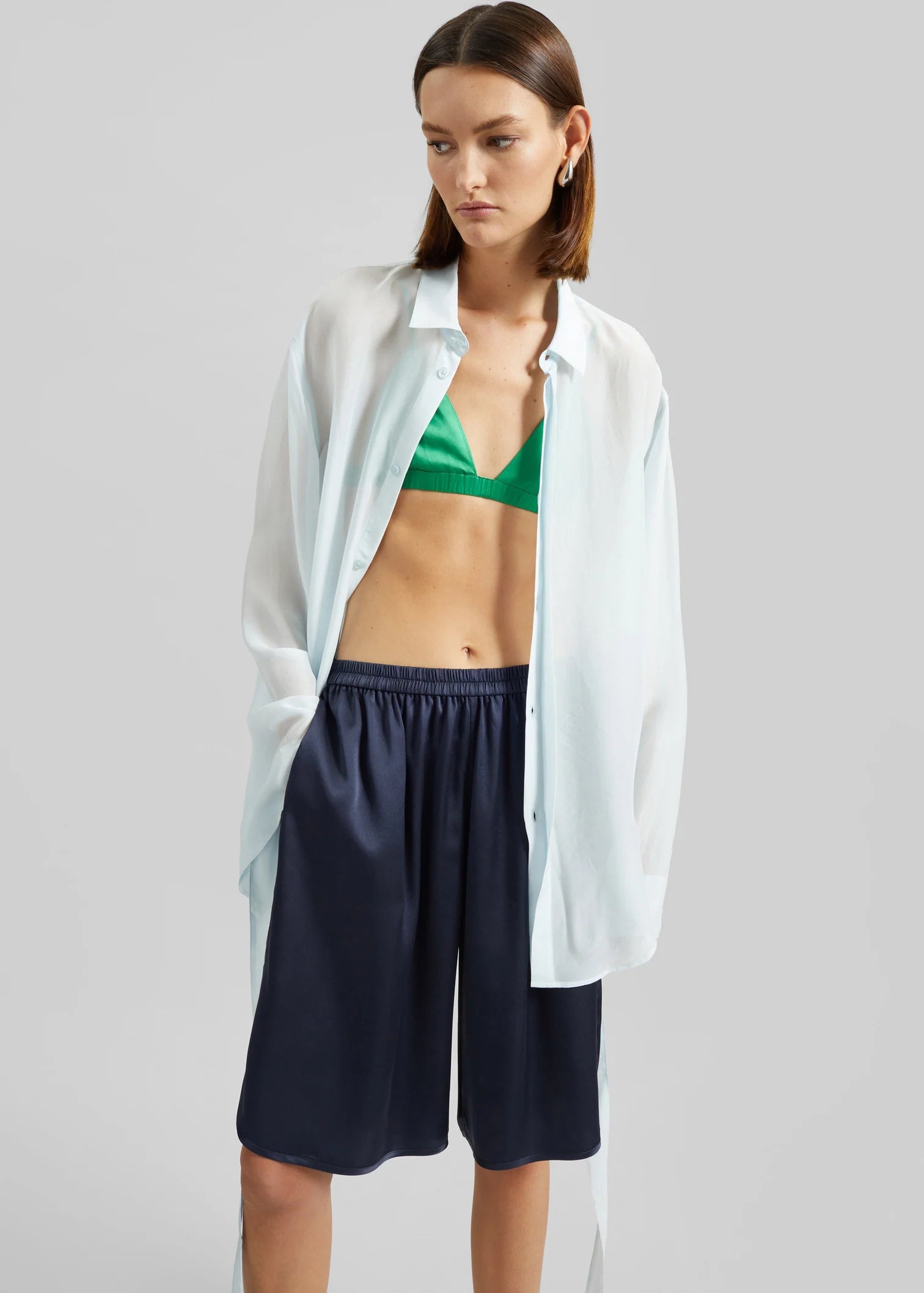 Nelis Silk Bermuda Shorts