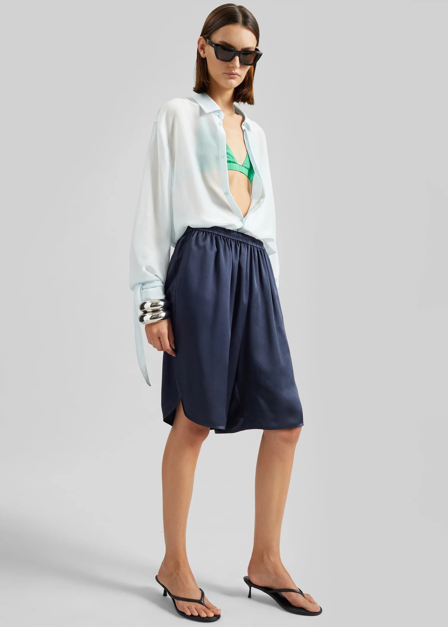 Nelis Silk Bermuda Shorts