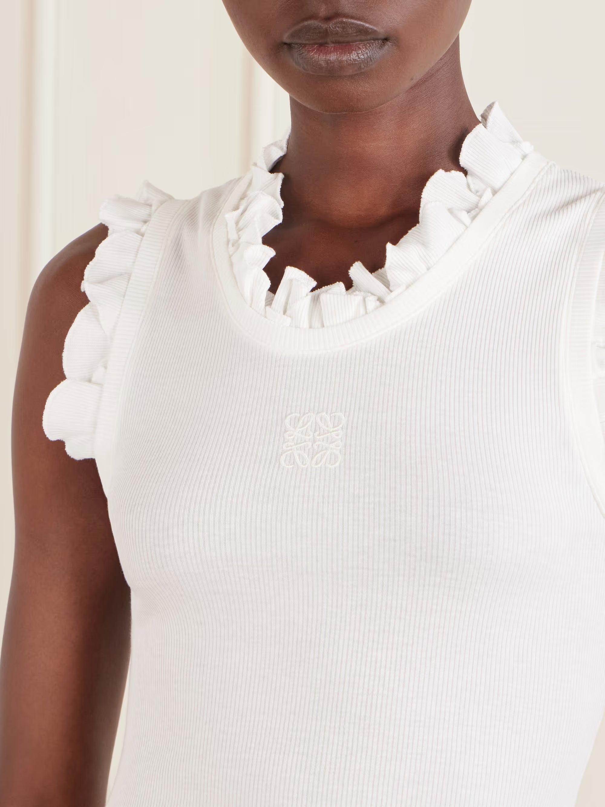 Paula’s Ibiza Ruffled Mini Dress