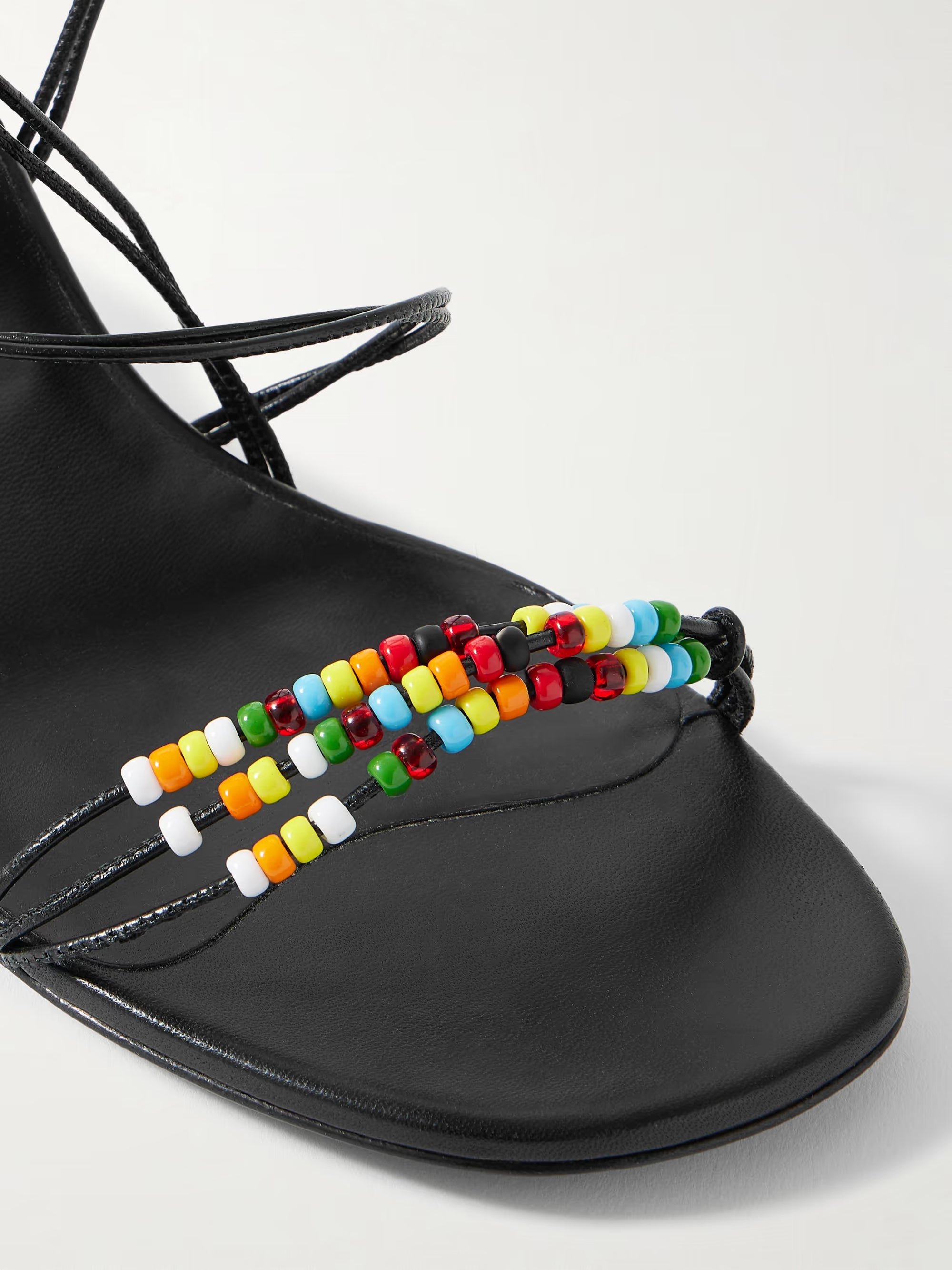 Loop bead-embellished Sandals