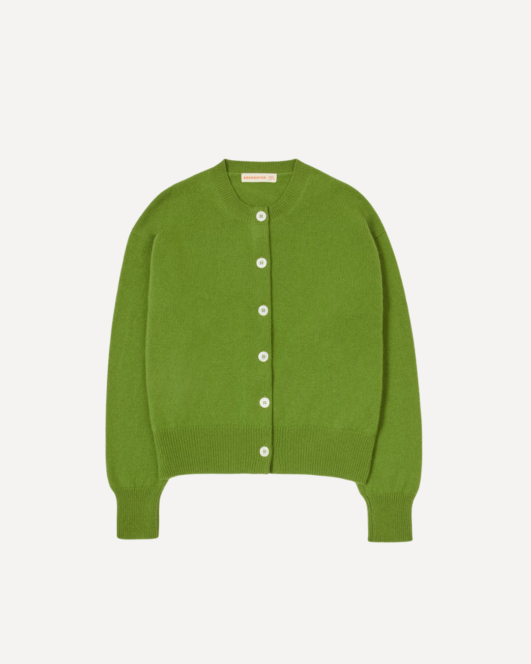 Cashmere Crewneck Cardigan