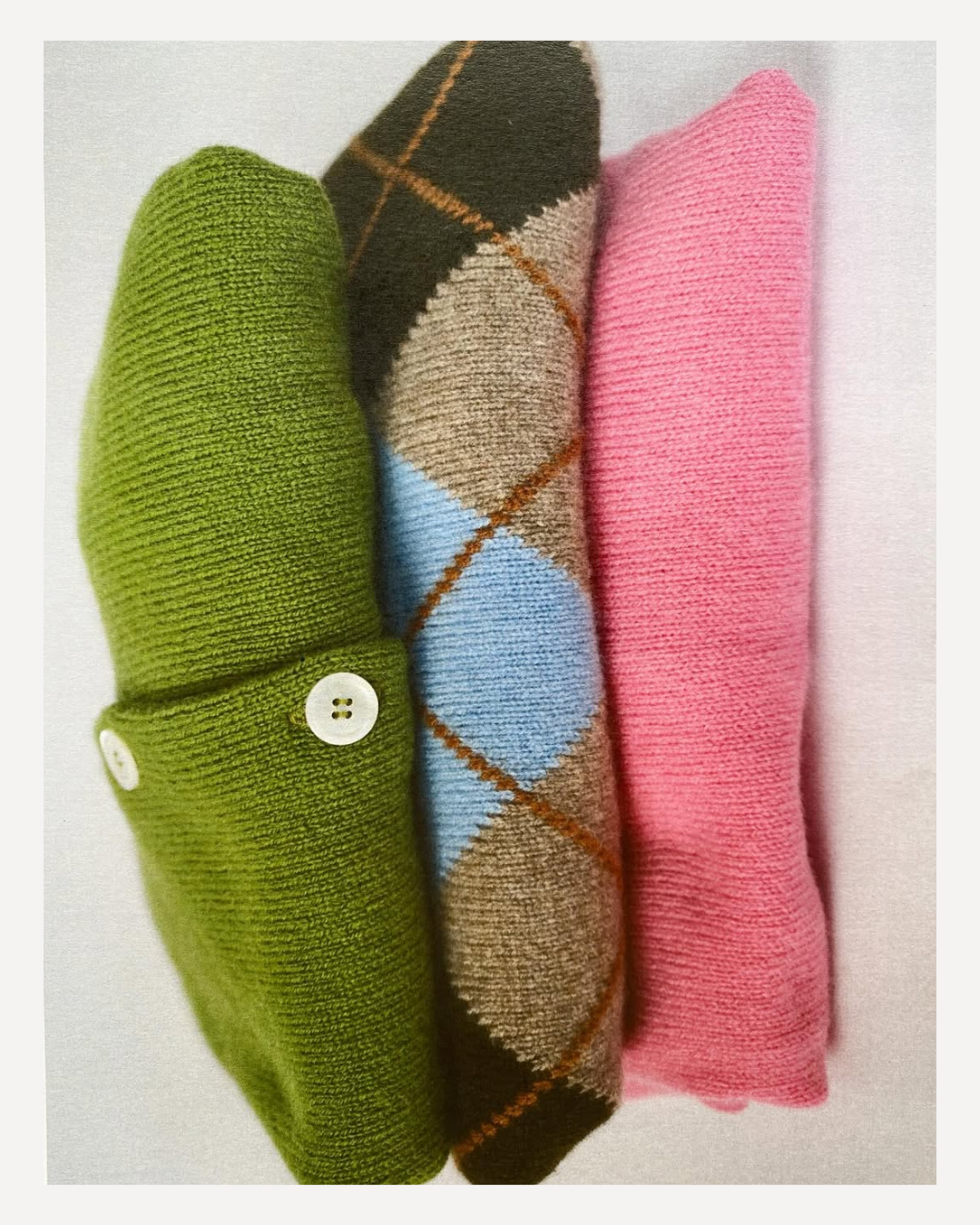 Cashmere Crewneck Cardigan