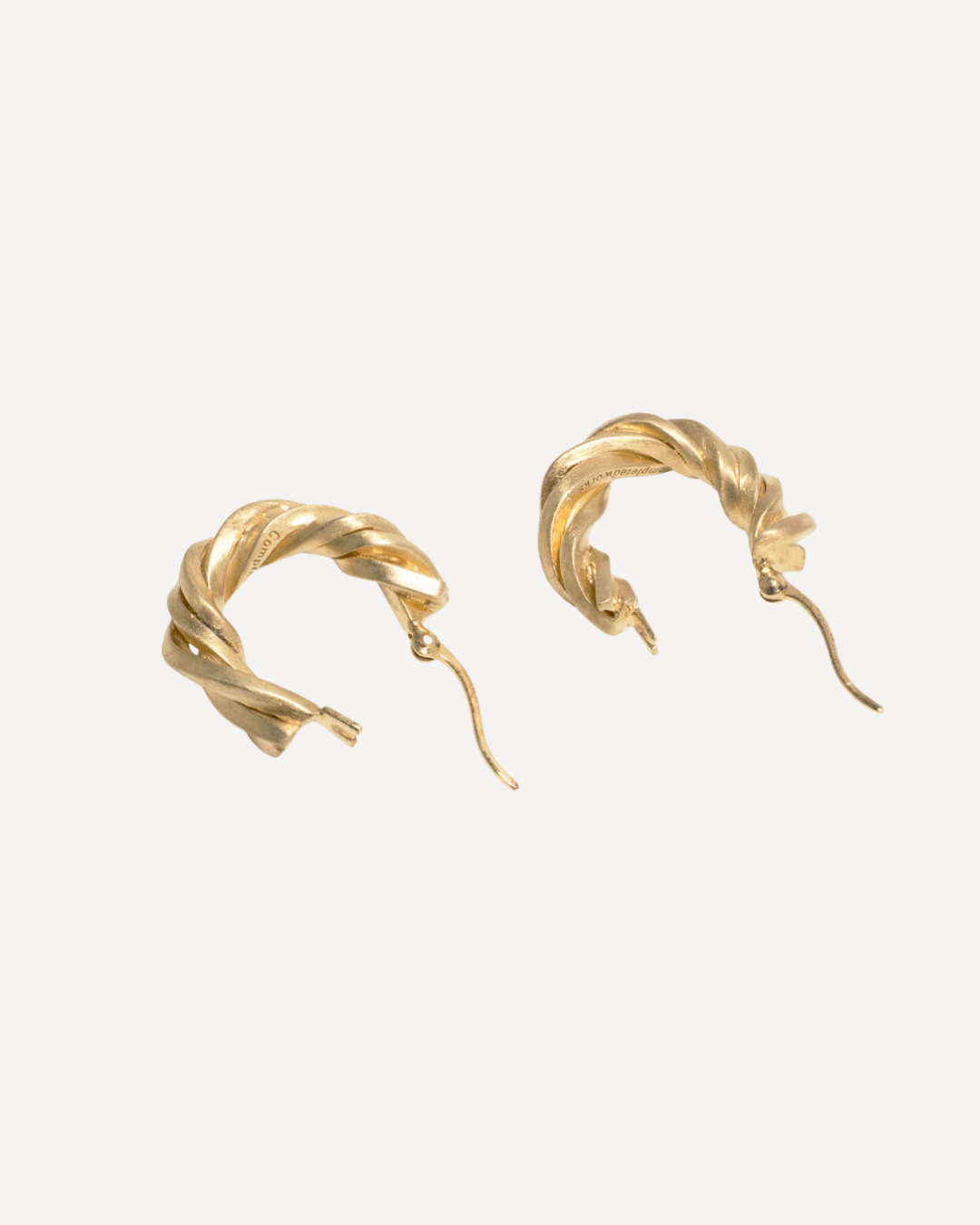 Gold Vermeil Hoops