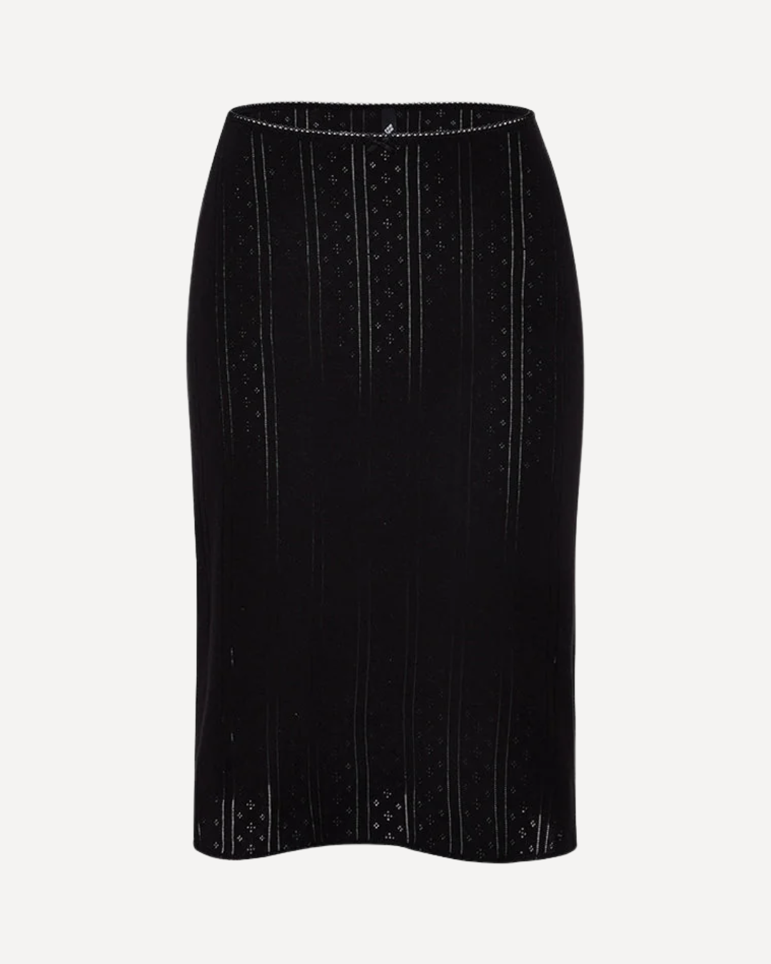 Pointelle Slip Skirt