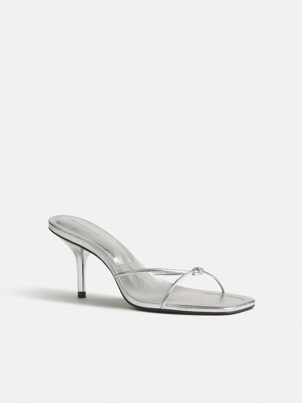Cooper Silver Heeled Sandal