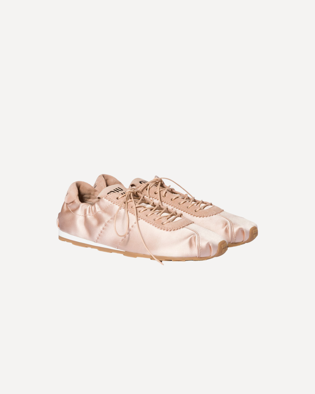 Plume Satin Sneakers