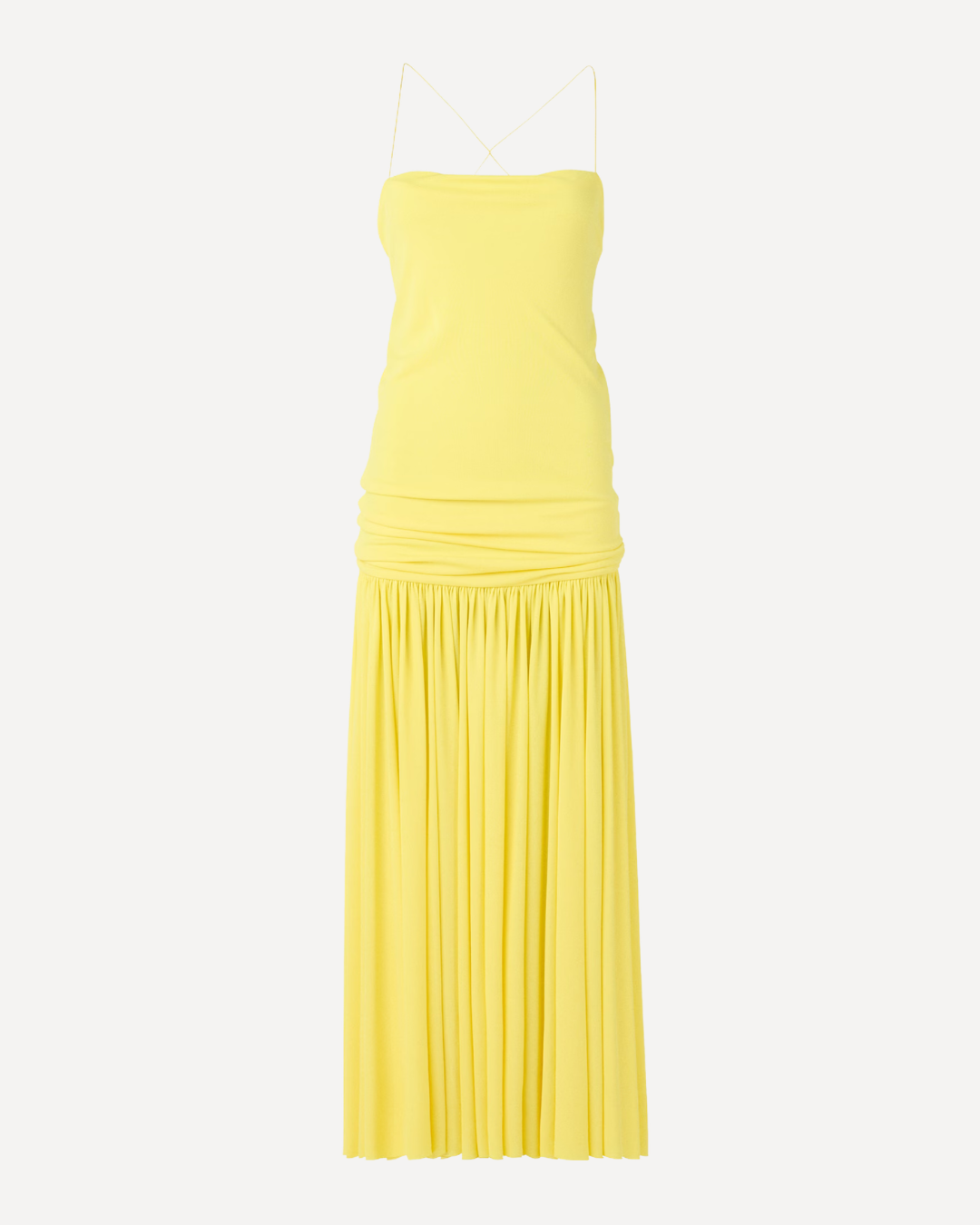 Abiha Yellow Dress