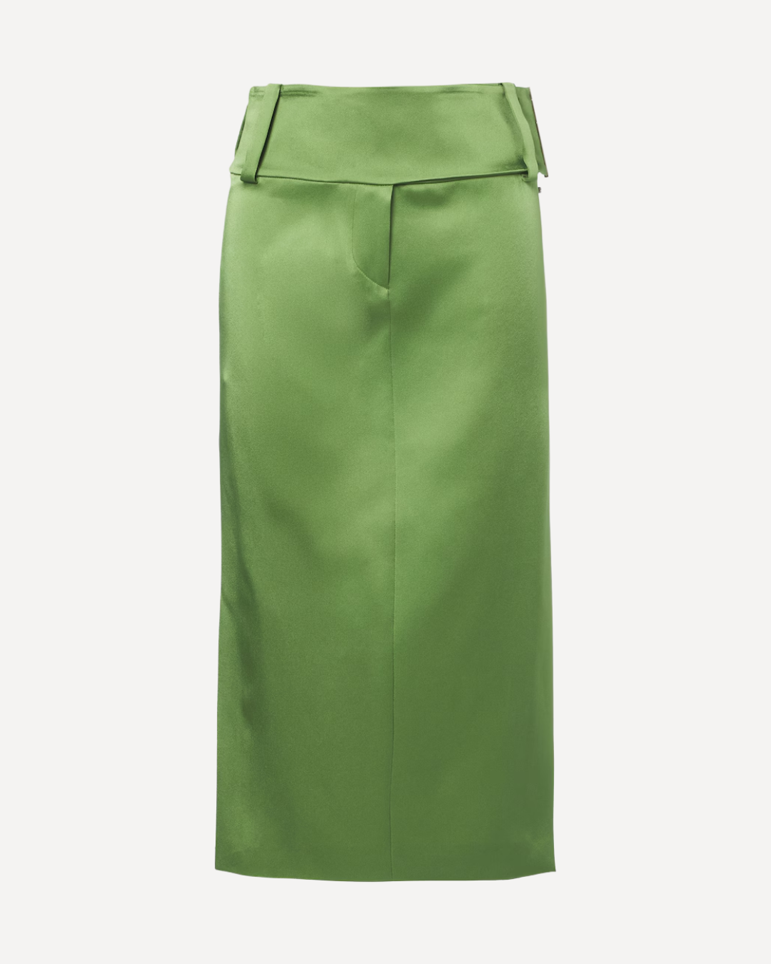 Satin Midi Skirt