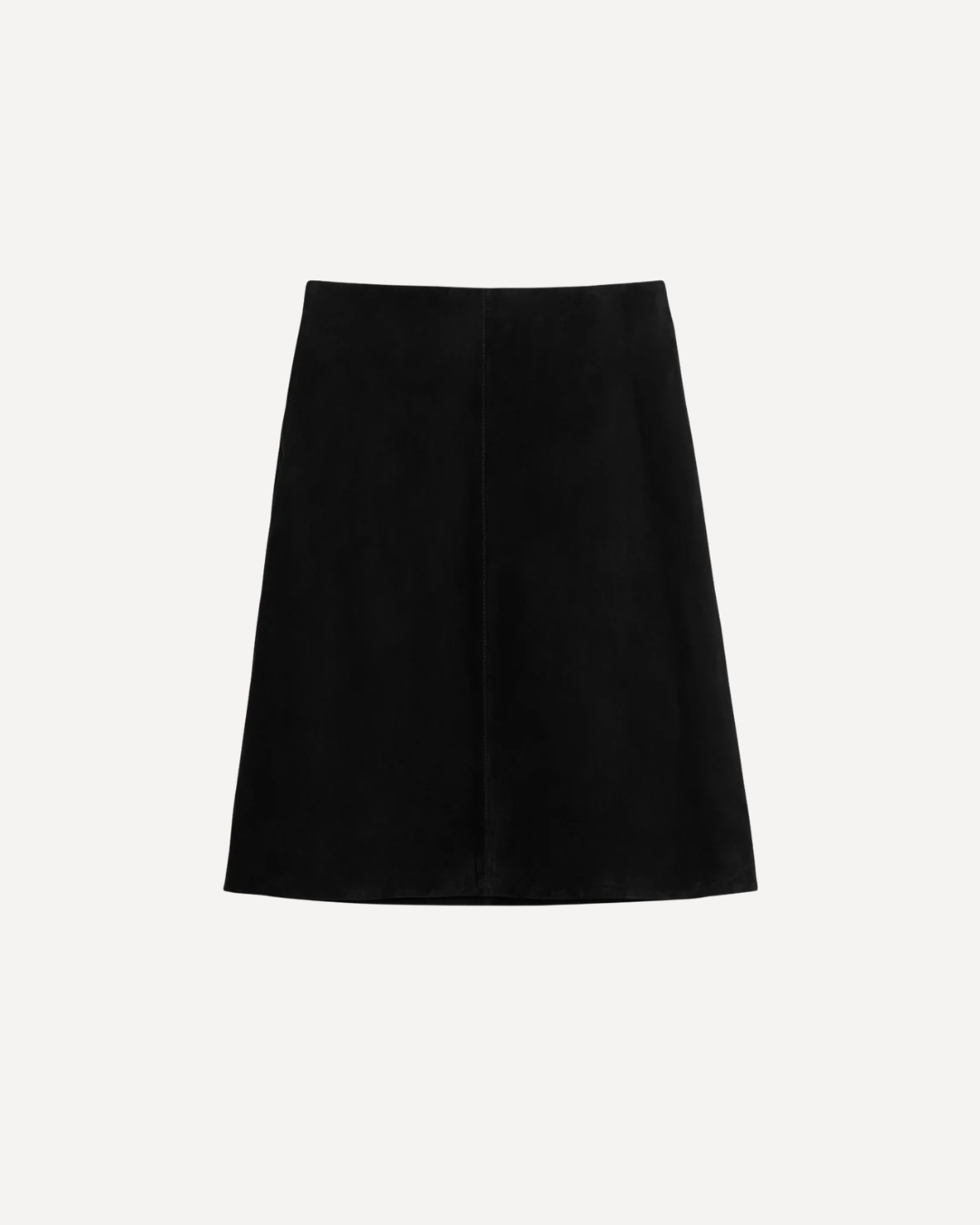 Suede Skirt Black