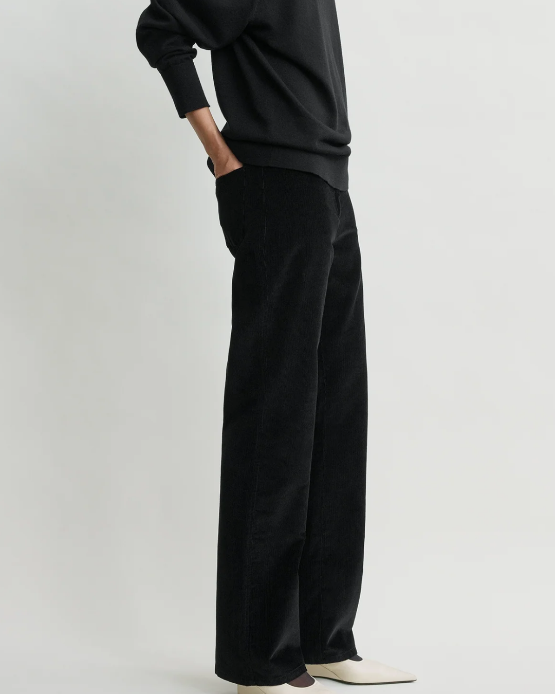 Straight Corduroy Trousers