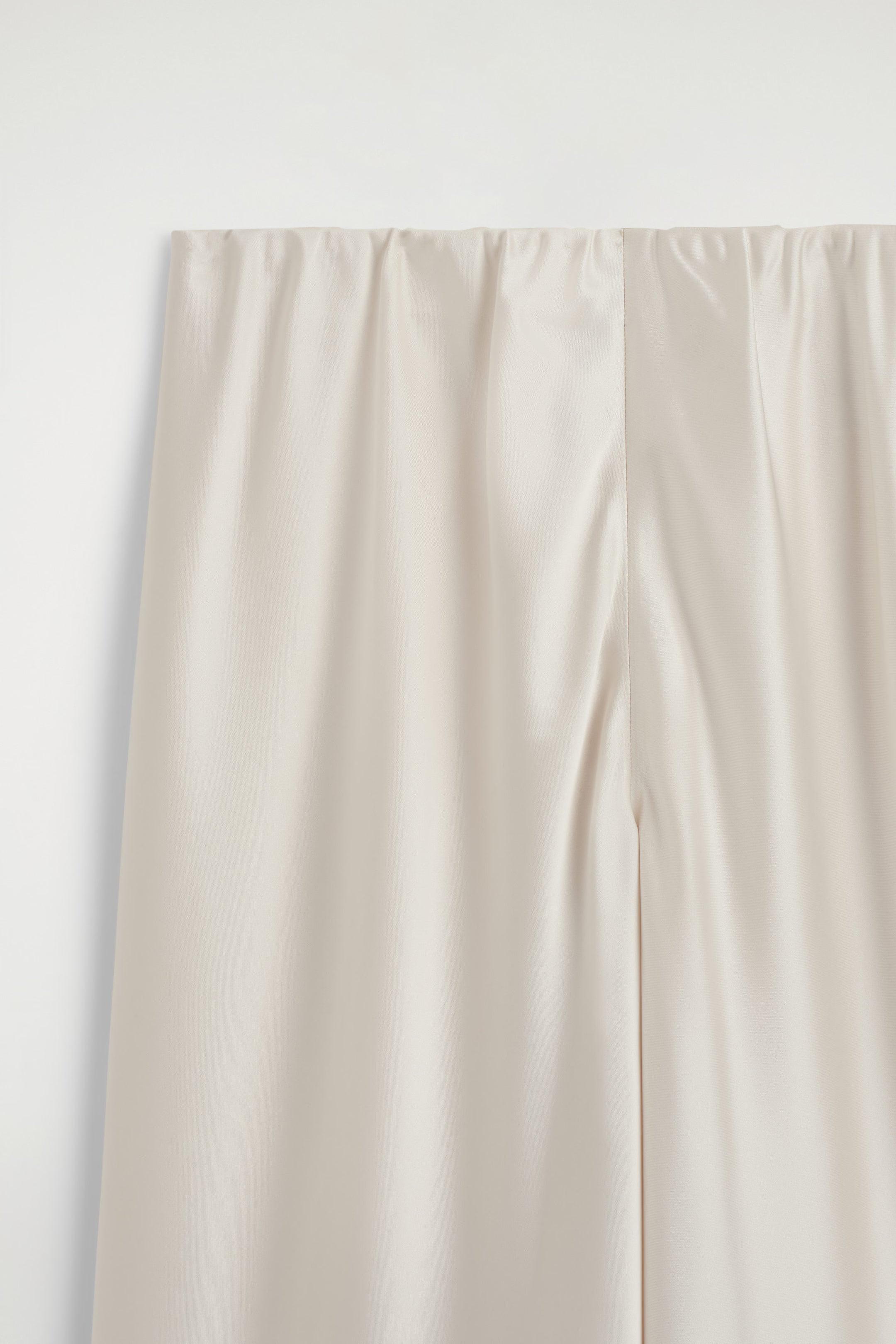 Satin Wide Leg Trousers