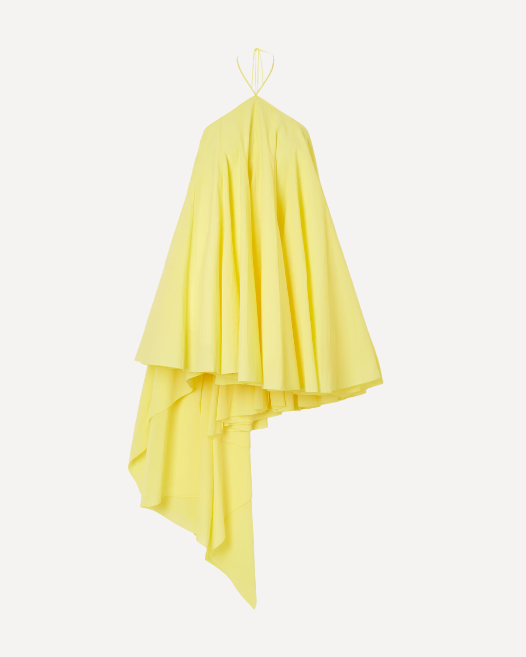 Asymmetric Halterneck Dress