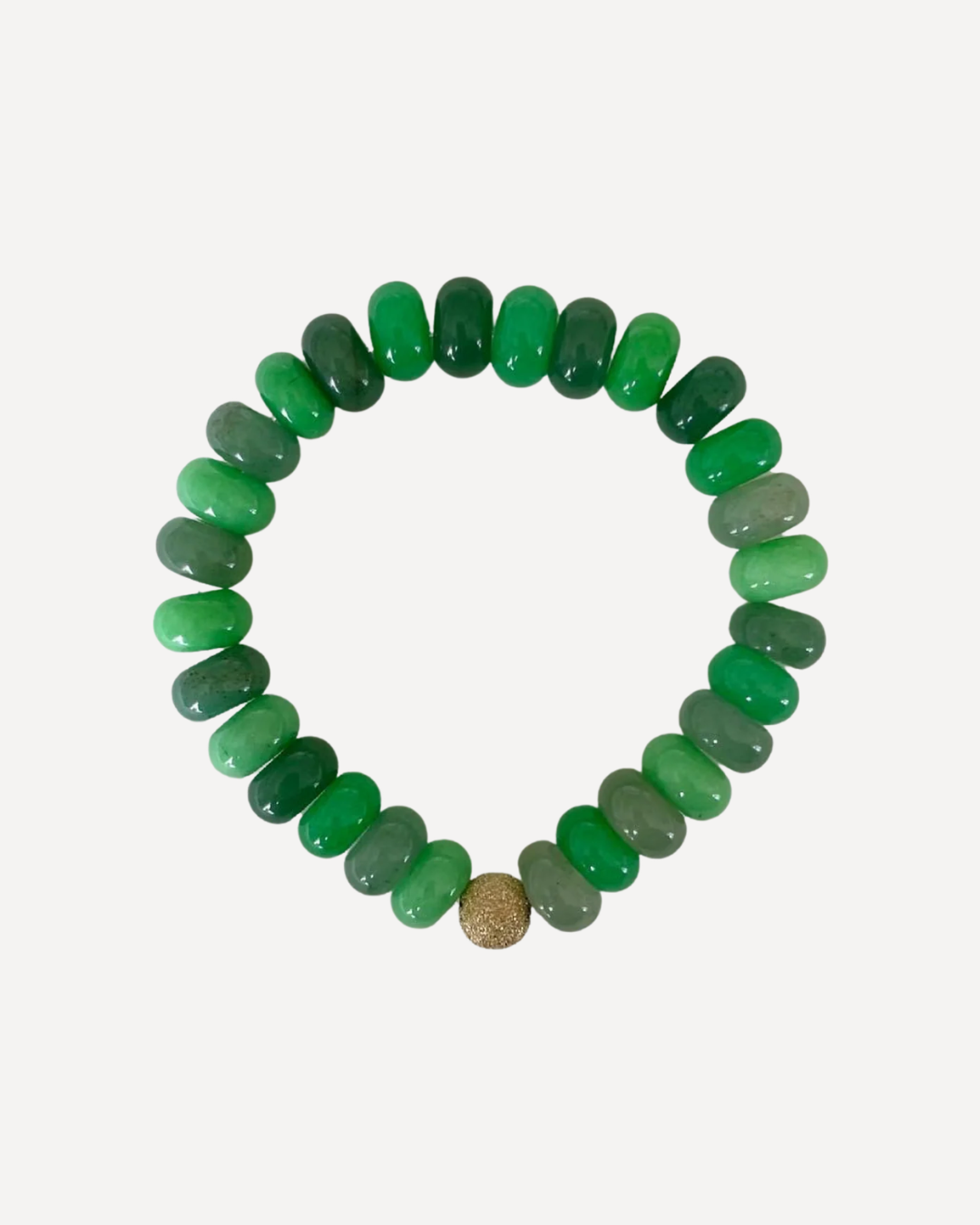 Green Stones Beaded Bracelet