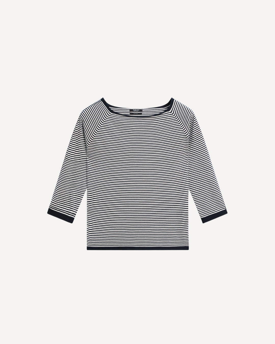 Striped Cotton Knit Top