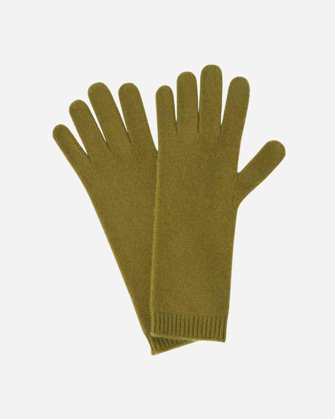 Olive Cashmere Gloves