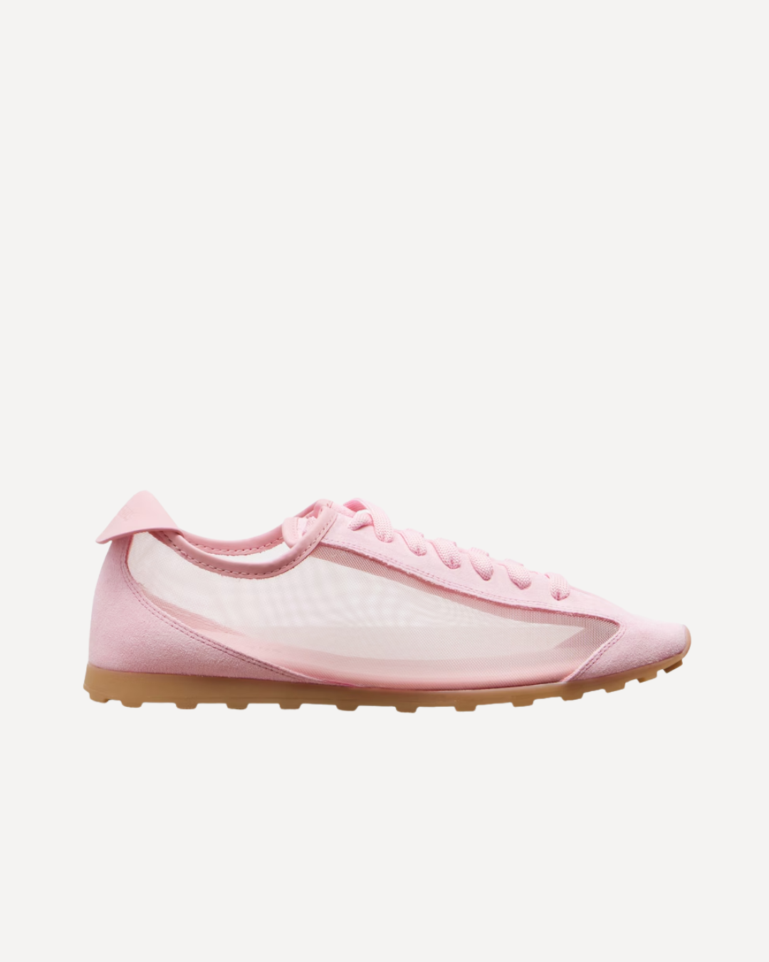 Tennis Suede-Trimmed Sneakers