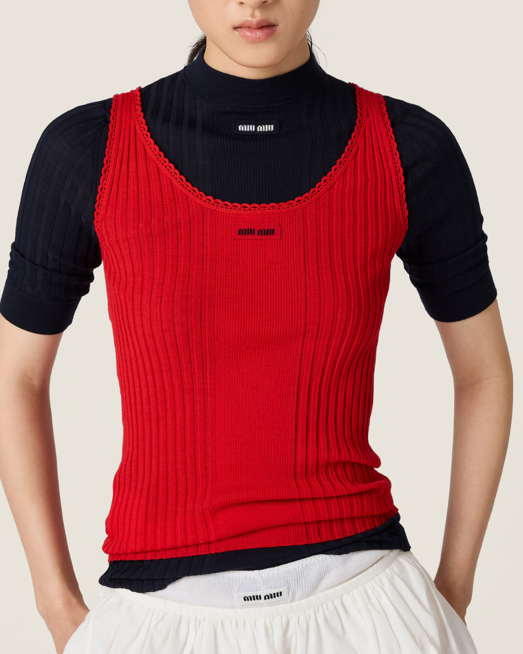 Ribbed Knit Tank Top