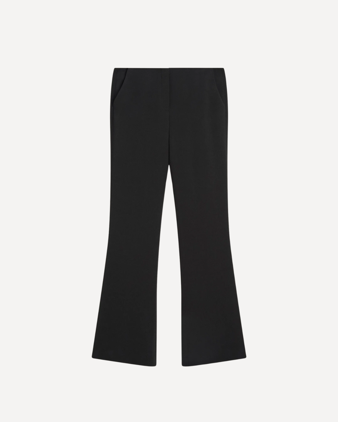 Satin Flare Fit Trousers