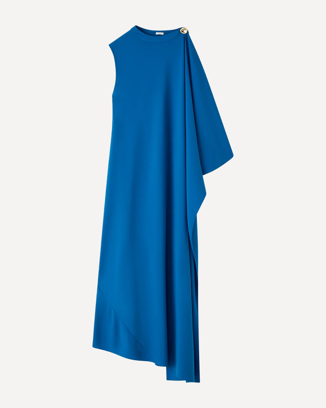 Aly Crepe Cape Dress
