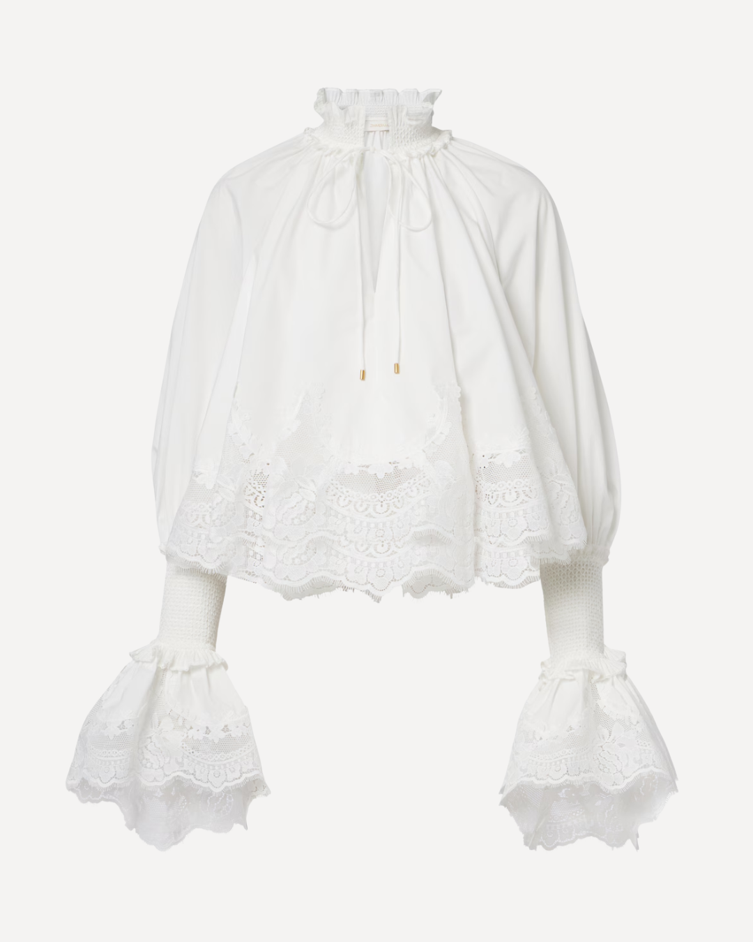 Alchemy Lace-trimmed Blouse
