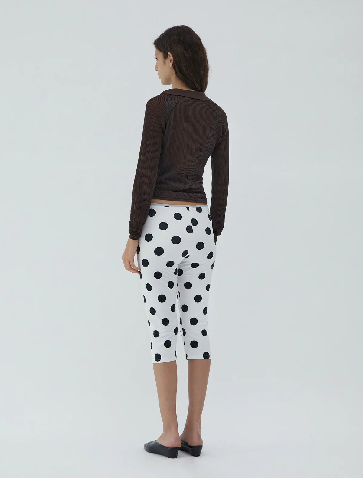 Polka Dot Capri Pants
