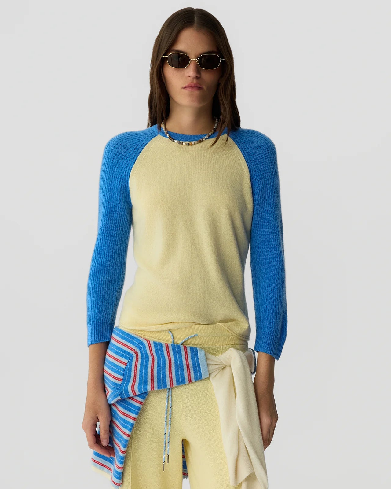 Cashmere Blue Baseball tee