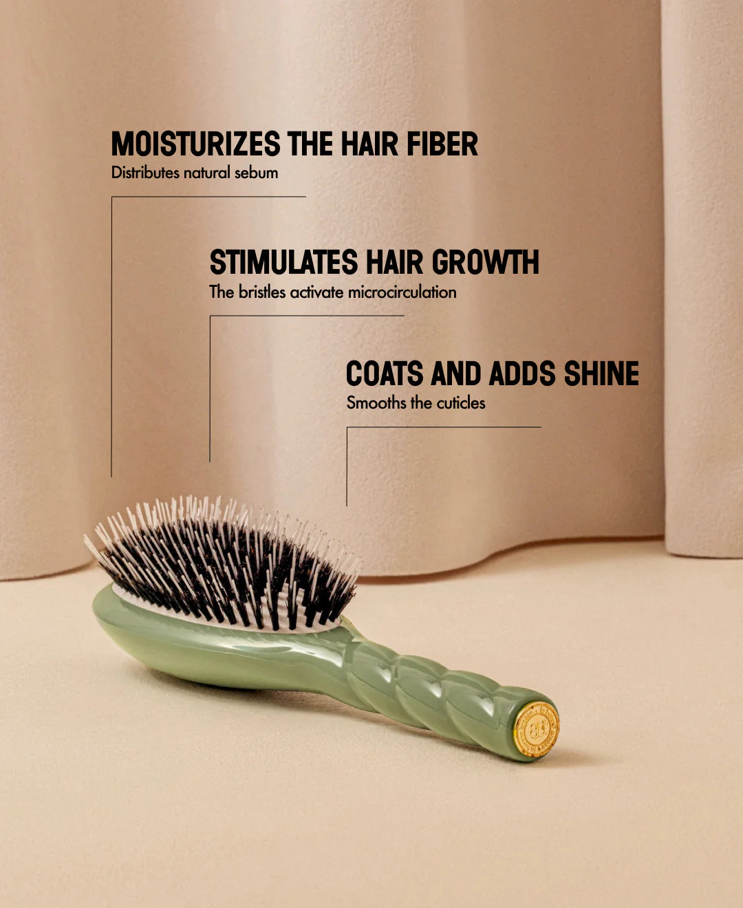 N.02 Care & Detangling Hair Brush