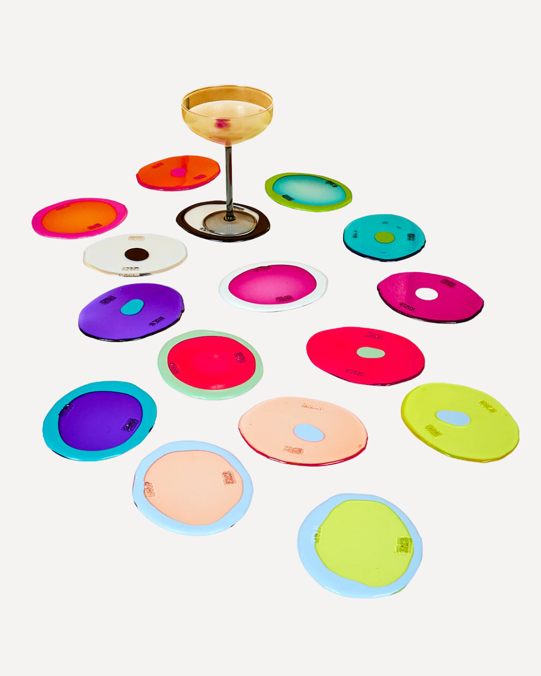 Set of 2 Resin Coasters