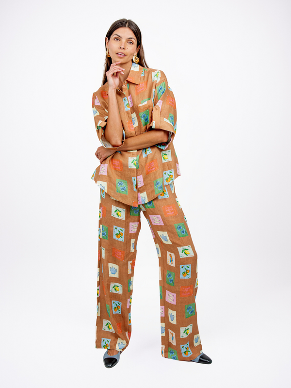 Capri Linen Set
