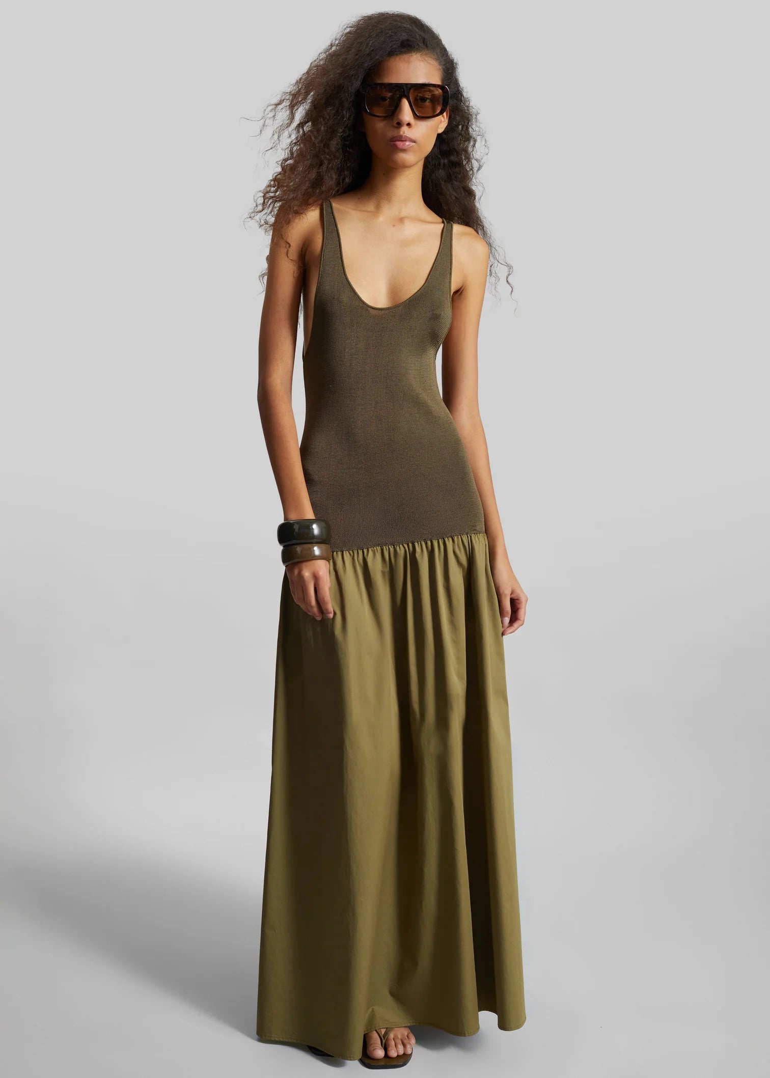 Iliya Drop Waist Maxi Dress