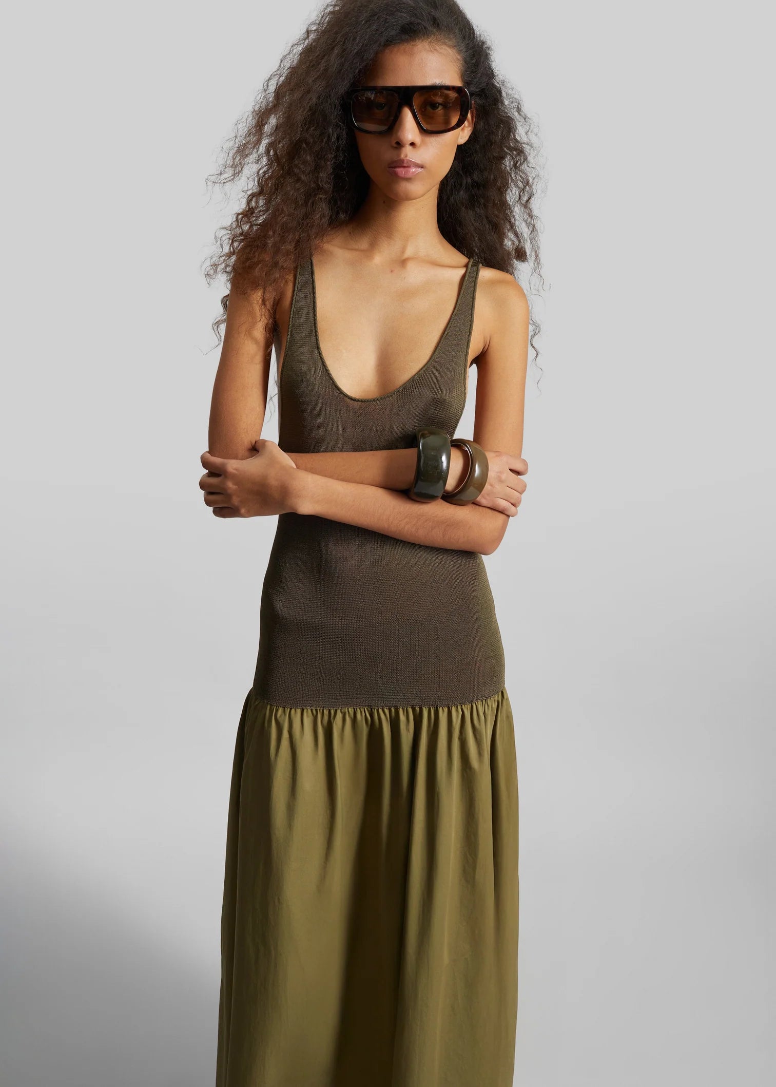 Iliya Drop Waist Maxi Dress