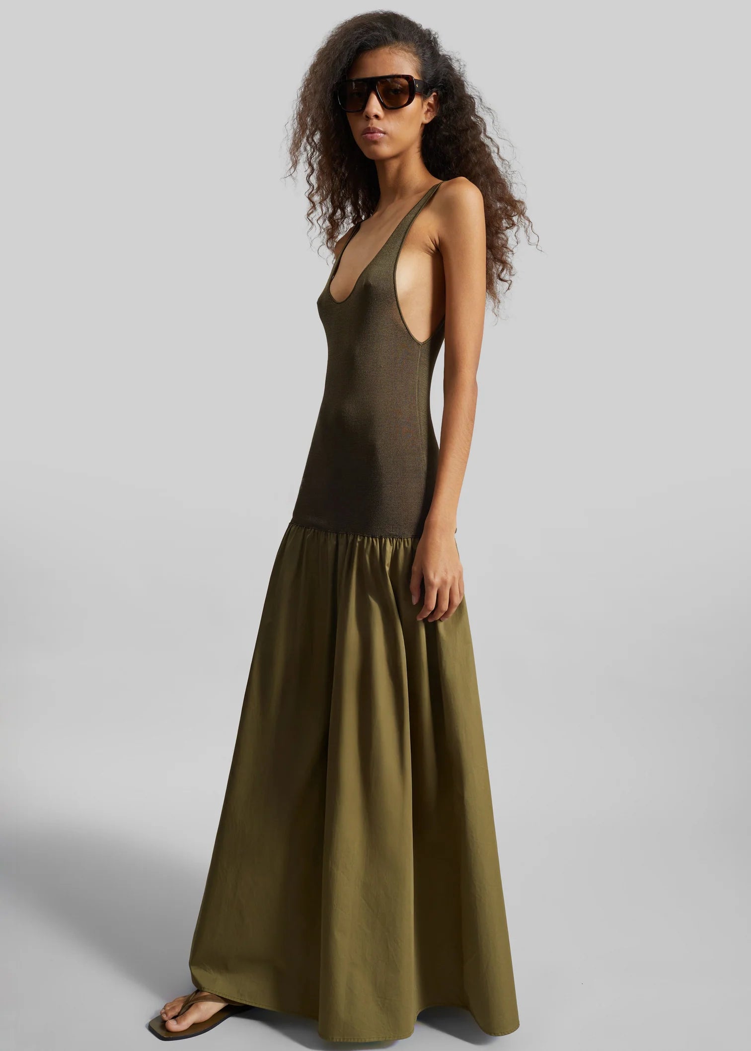 Iliya Drop Waist Maxi Dress